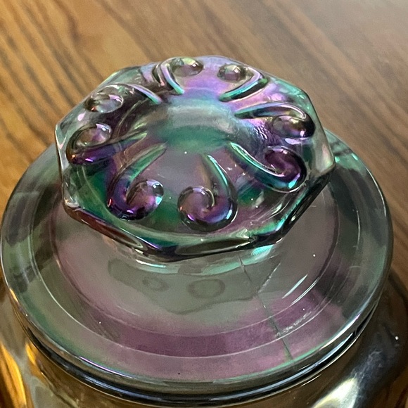 VINTAGE CARNIVAL Glass IMPERIAL ATTERBURY PATTERN - Picture 2 of 6